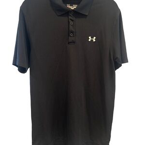 Under Armour Men's Polo Shirt in Black